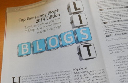 Internet Genealogy Magazine aug/Sep 2014