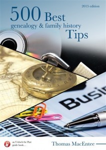 UTP0425-2 500 Best Genealogy and Family History Tips