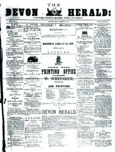 Trove - Devon Herald, 1877