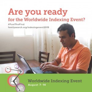 FamilySearch Indexing Week 2015 - 3