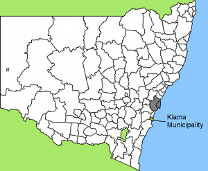 Kiama map
