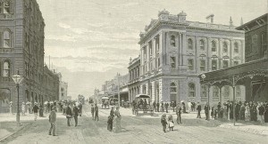 Queen Street, Brisbane at the Edward Street corner