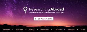Unlock the Past Researching Abroad Roadshow