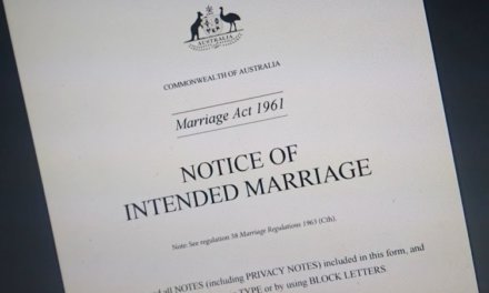 Proposed Changes to Australian Marriage Certificates will Affect Family Historians