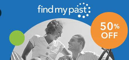 Save 50% off a Findmypast Subscription