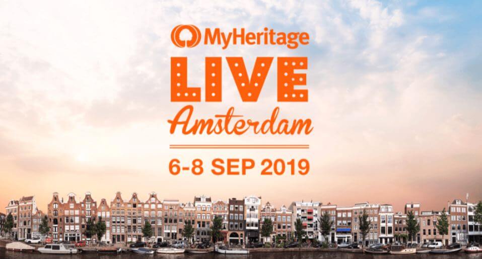 MyHeritage LIVE 2019 Heads to Amsterdam