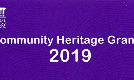 Applications for the National Library of Australia’s 2019 Community Heritage Grants Are Open