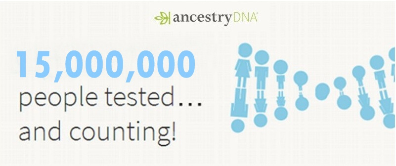 AncestryDNA: 15 Million and Counting!