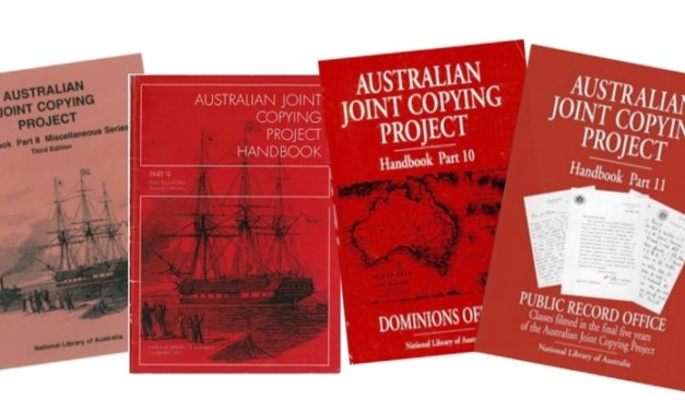 The Australian Joint Copying Project Goes Online