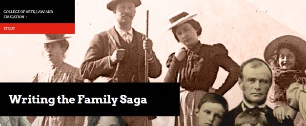 Registrations Open for the UTAS “Writing the Family Saga” Online Course