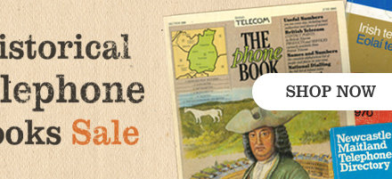 FOR SALE: Historical (ORIGINAL) Telephone Books