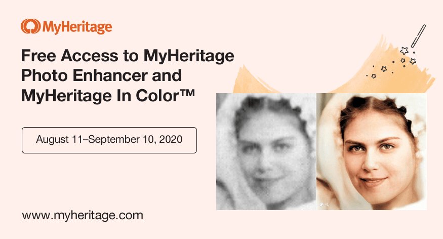 Last Days to Enter the MyHeritage #EnhancedandColorized Photo Competition